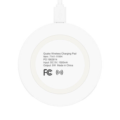 Sean Vigue Fitness Wireless Charging Pad – Power Up with Purpose [White]