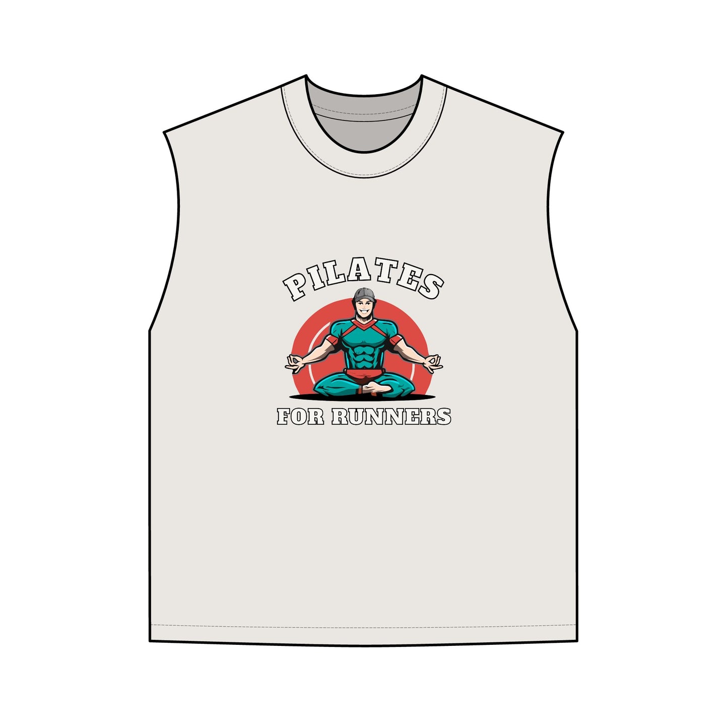 Pilates for Runners Tank Top — Men's Fitness Muscle Tee