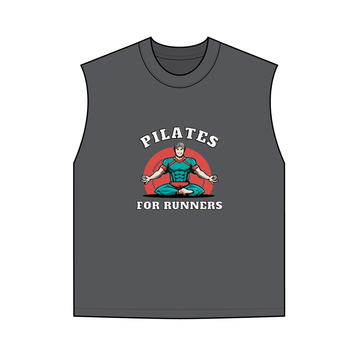 Pilates for Runners Tank Top — Men's Fitness Muscle Tee