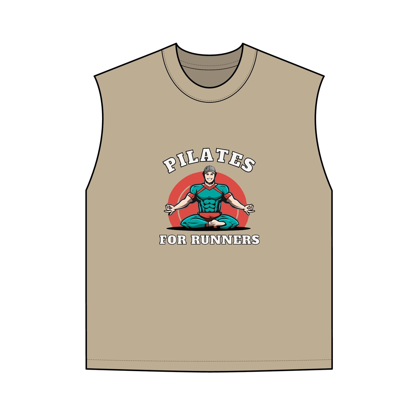 Pilates for Runners Tank Top — Men's Fitness Muscle Tee